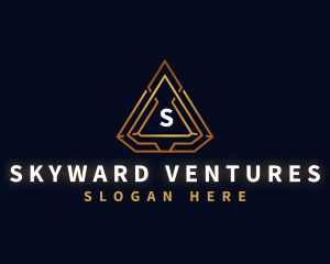 Pyramid Triangle Firm logo design