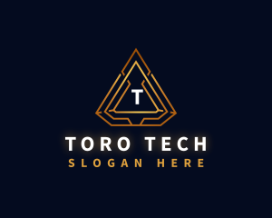 Pyramid Triangle Firm logo design