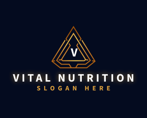 Pyramid Triangle Firm logo design