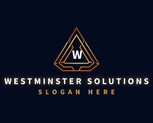 Pyramid Triangle Firm logo design