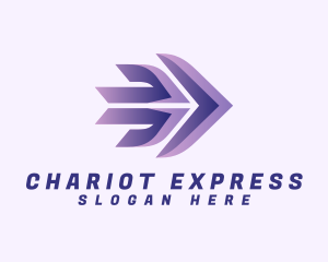 Forwarding Arrow Express  logo design