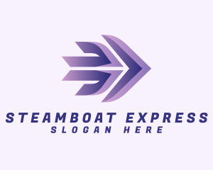 Forwarding Arrow Express  logo design