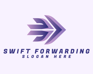 Forwarding Arrow Express  logo design