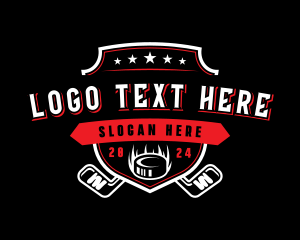 Coach - Hockey Varsity Athlete logo design