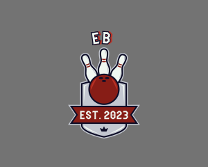 Emblem - Tournament Sports Bowling logo design