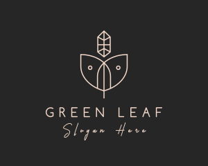 Diamond Leaf Boutique  logo design