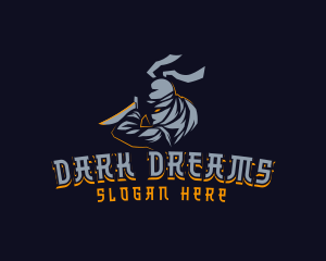 Gaming Dark Ninja logo design