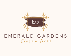 Organic Beauty Wellness logo design