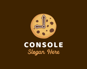 Cookie Biscuit Clock Logo