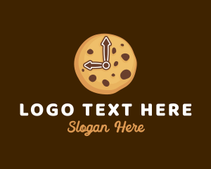 Nine - Cookie Biscuit Clock logo design