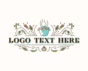 Online Reservation - Restaurant Food Cuisine logo design