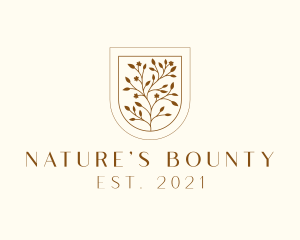 Autumn Plant Nature logo design