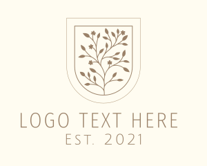 Plant - Autumn Plant Letter logo design