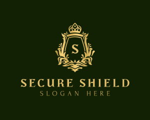 Guard - Luxury Crown Shield Lettermark logo design