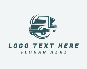 Trucker - Express Freight Trucking logo design