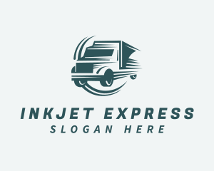 Express Freight Trucking logo design