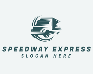 Express Freight Trucking logo design