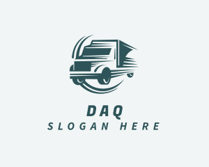 Shipment - Express Freight Trucking logo design