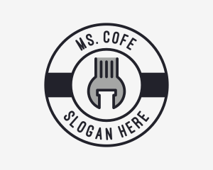 Mechanic Wrench Spanner Tool logo design