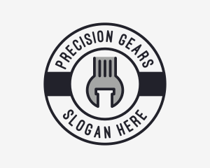 Mechanical - Mechanic Wrench Spanner Tool logo design