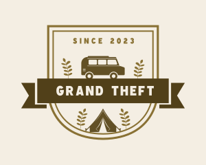 Travel Camp Van Logo