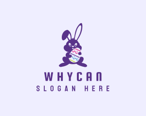 Easter Bunny Rabbit Logo