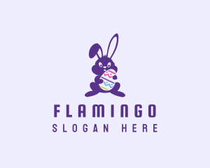 Celebration - Easter Bunny Rabbit logo design