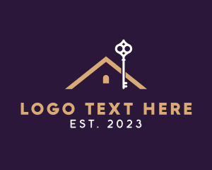 Housing - Real Estate Key logo design