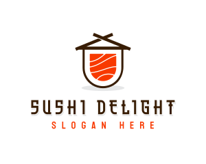 Sashimi Japanese Restaurant logo design