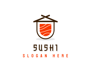 Sashimi Japanese Restaurant logo design