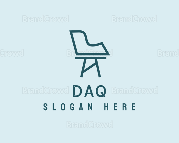 Furniture Chair Design Logo