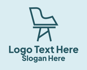 Plastic Chair Design  Logo