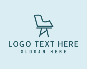 Seat - Furniture Chair Design logo design