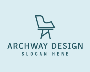 Furniture Chair Design  logo design