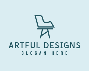 Furniture Chair Design  logo design