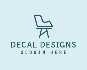 Furniture Chair Design  logo design