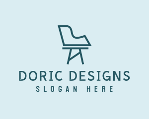 Furniture Chair Design  logo design