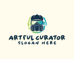 Graffiti Artist Paint logo design