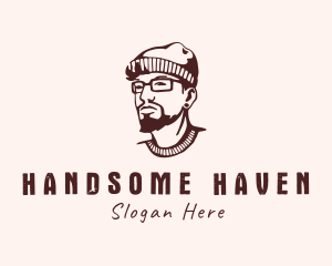 Handsome - Men Bonet Fashion Styling logo design