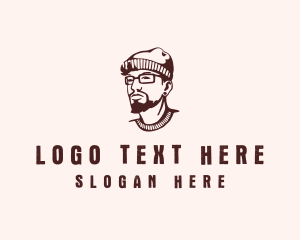 Men Bonet Fashion Styling logo design