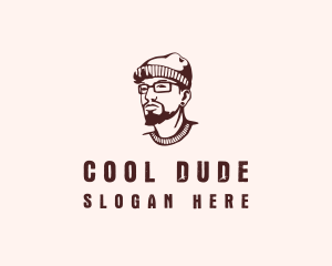 Dude - Men Bonet Fashion Styling logo design