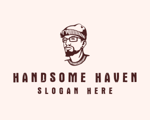 Handsome - Men Bonet Fashion Styling logo design