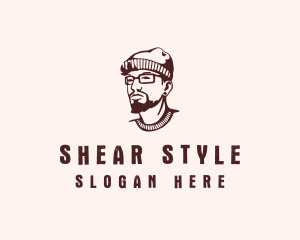 Men Bonet Fashion Styling logo design