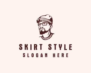 Men Bonet Fashion Styling logo design