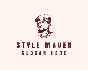 Men Bonet Fashion Styling logo design