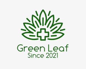 Marijuana - Medical Marijuana Plant logo design