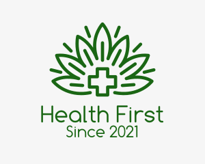 Medical - Medical Marijuana Plant logo design