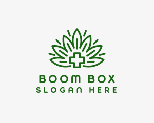 Medical Marijuana Plant logo design