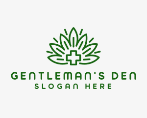 Medical Marijuana Plant logo design