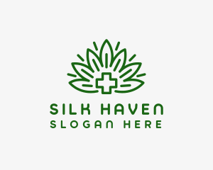 Medical Marijuana Plant logo design